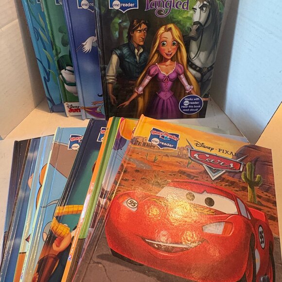 13 Disney Pixar Childrens Hardcover Books UP Pooh Tangled Nemo Cars Mickey Pooh - Picture 5 of 10